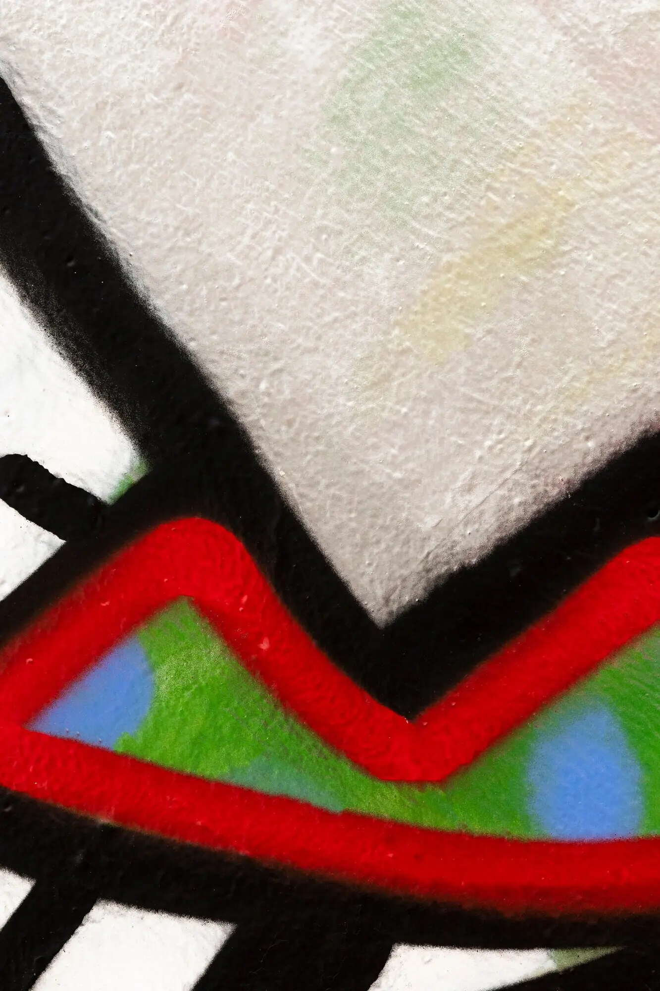 Background of a colorful spray-painted wall